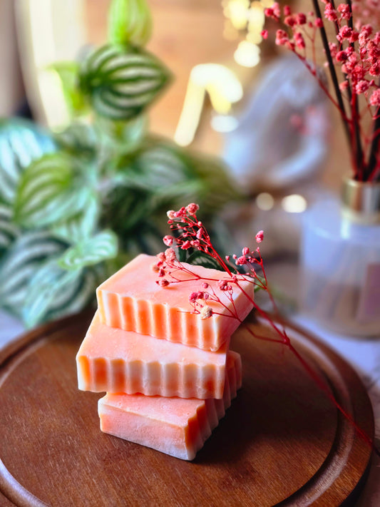 Handmade Natural Soap Bar - Orange & Vanilla