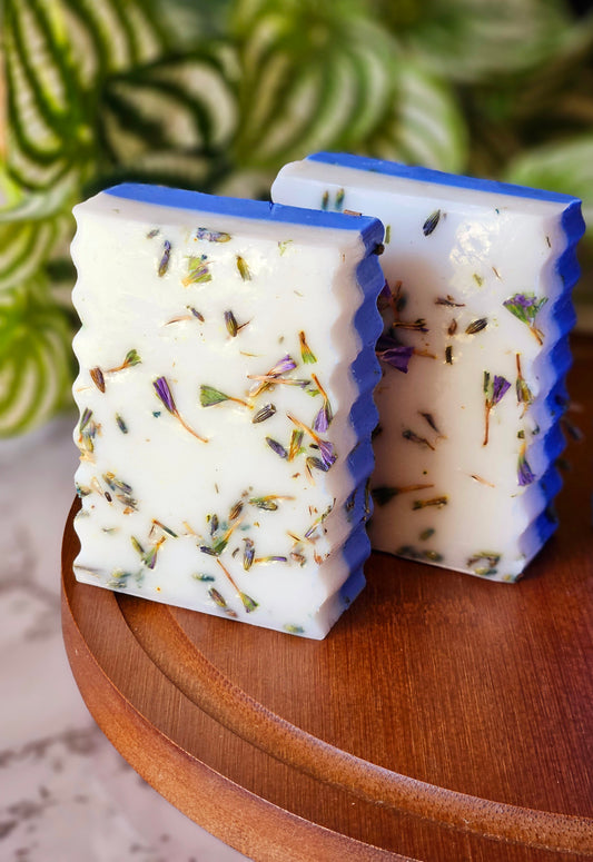 Handmade Natural Soap Bar - Lavender & Chamomile